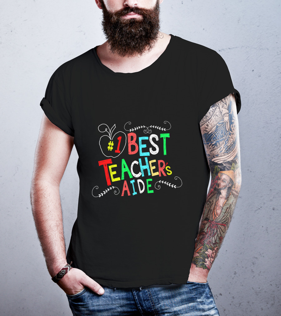 1 Best Teacher's Aide T-Shirt