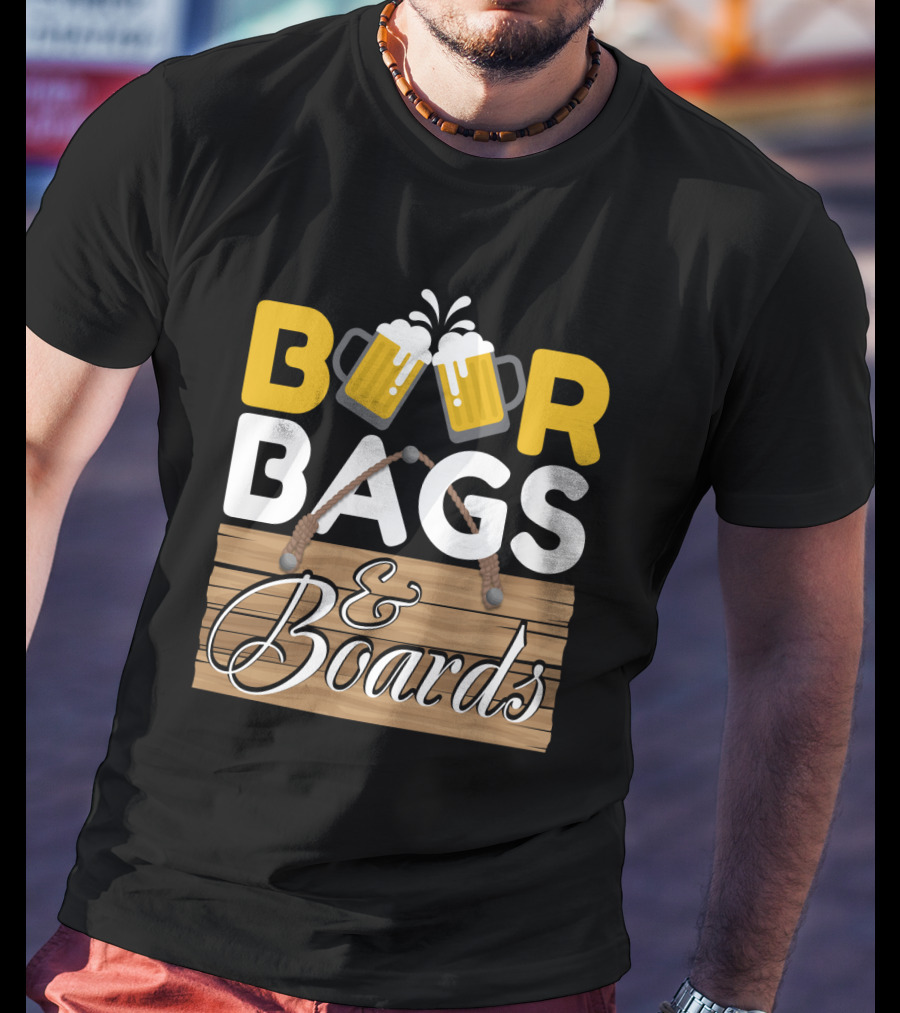B Beer Bags And Boards T-Shirt