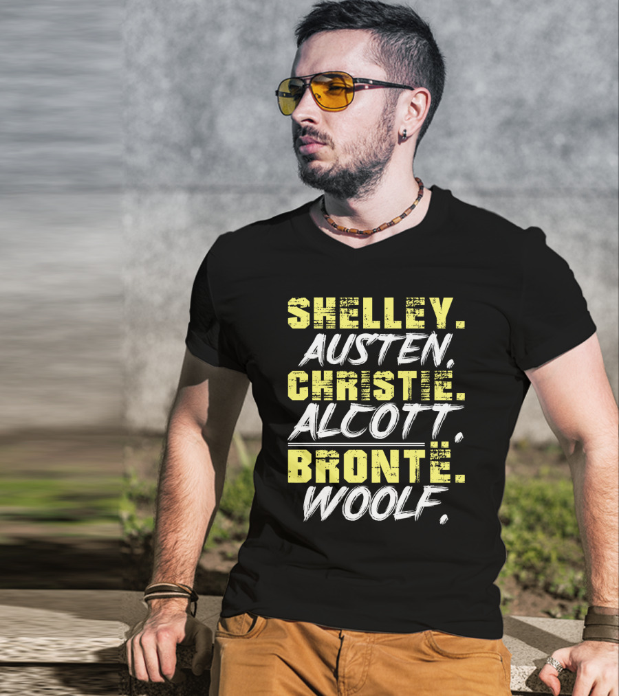 Shelley Austen Christie Alcott Bronte Woolf T-Shirt