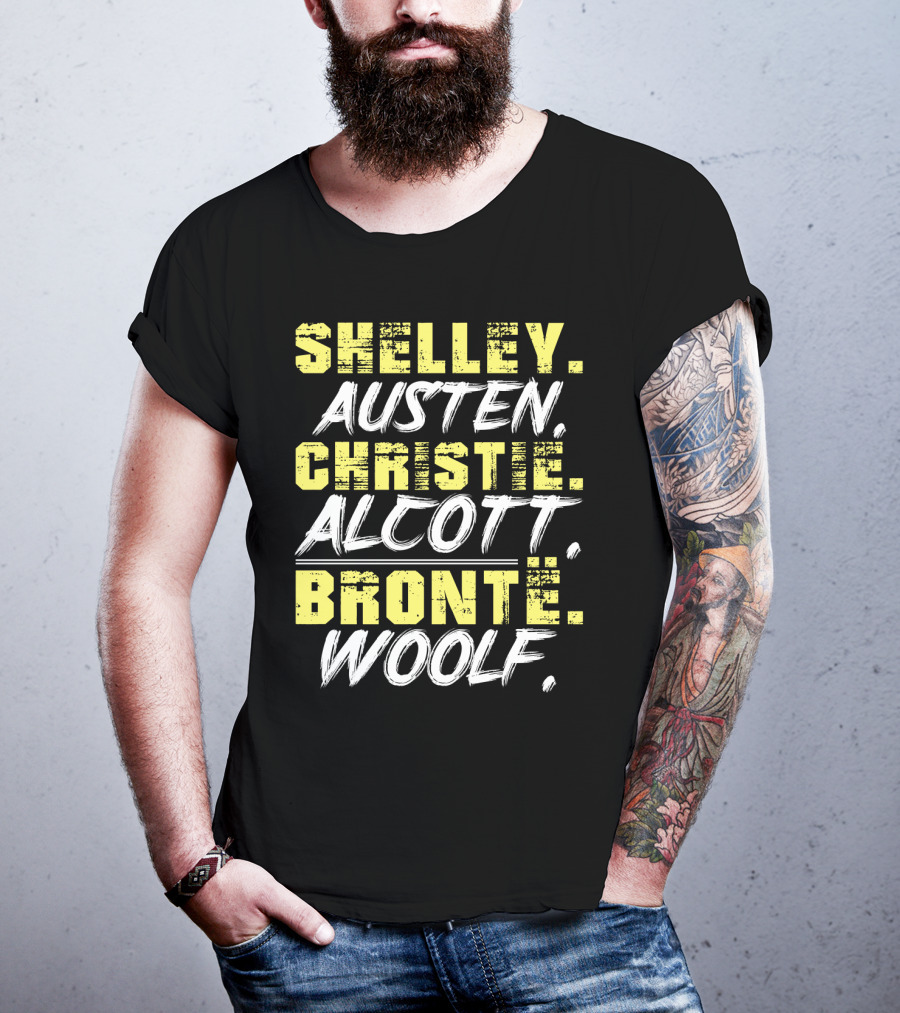 Shelley Austen Christie Alcott Bronte Woolf T-Shirt