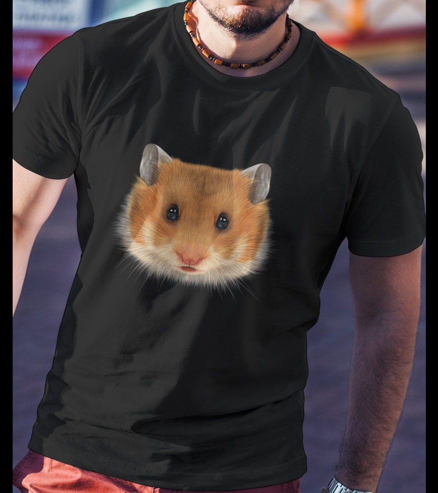 Hamster Face Close-Up T-Shirt