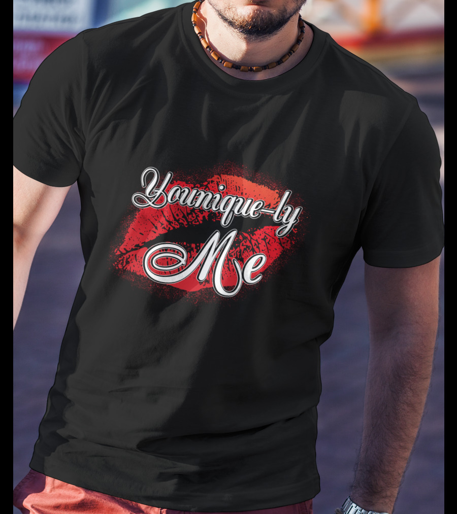 Younique-ly Me Red Lips Kiss T-Shirt