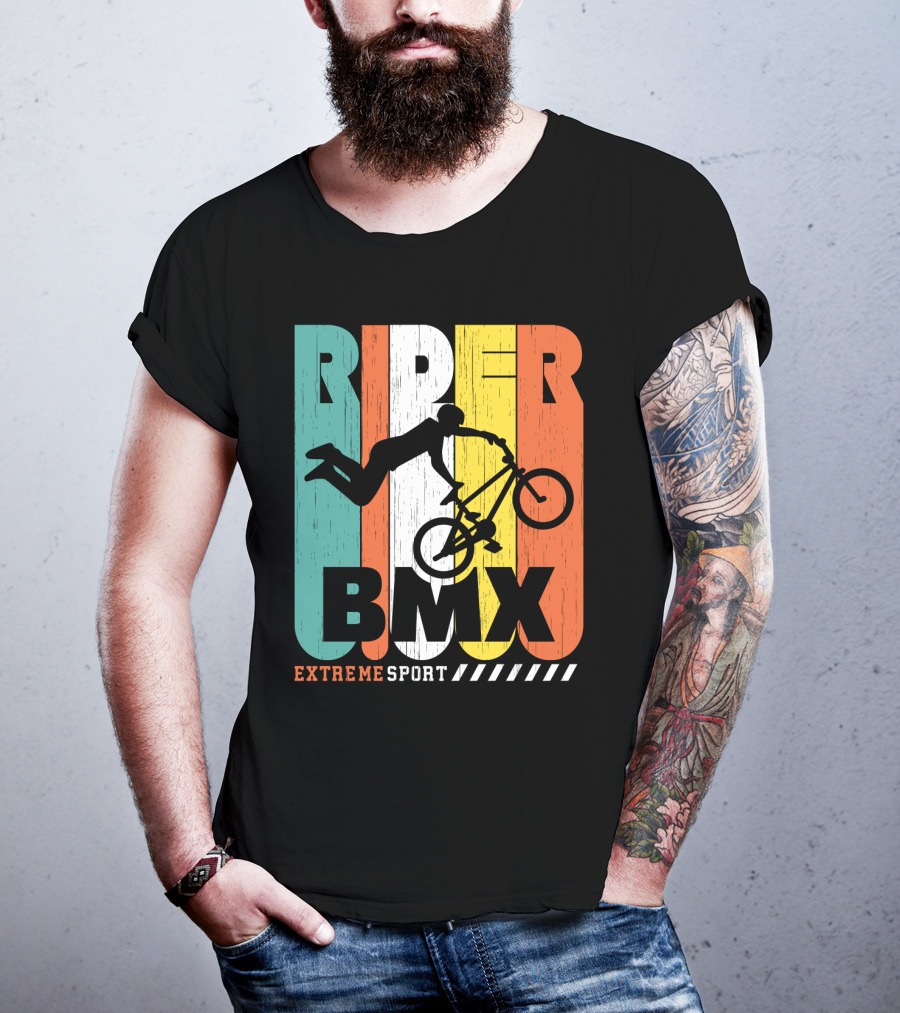 Rider BMX Extreme Sport T-Shirt