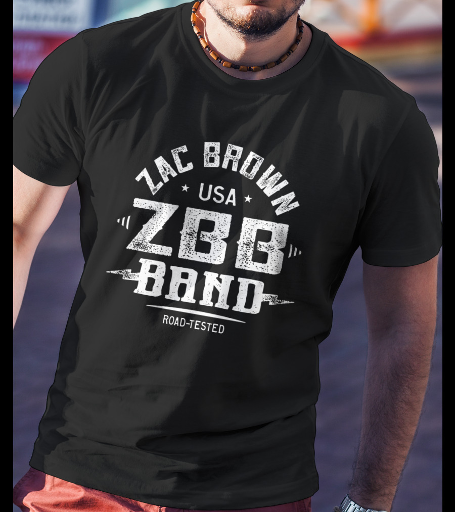 Zac Brown Band USA ZBB Road-Tested T-Shirt