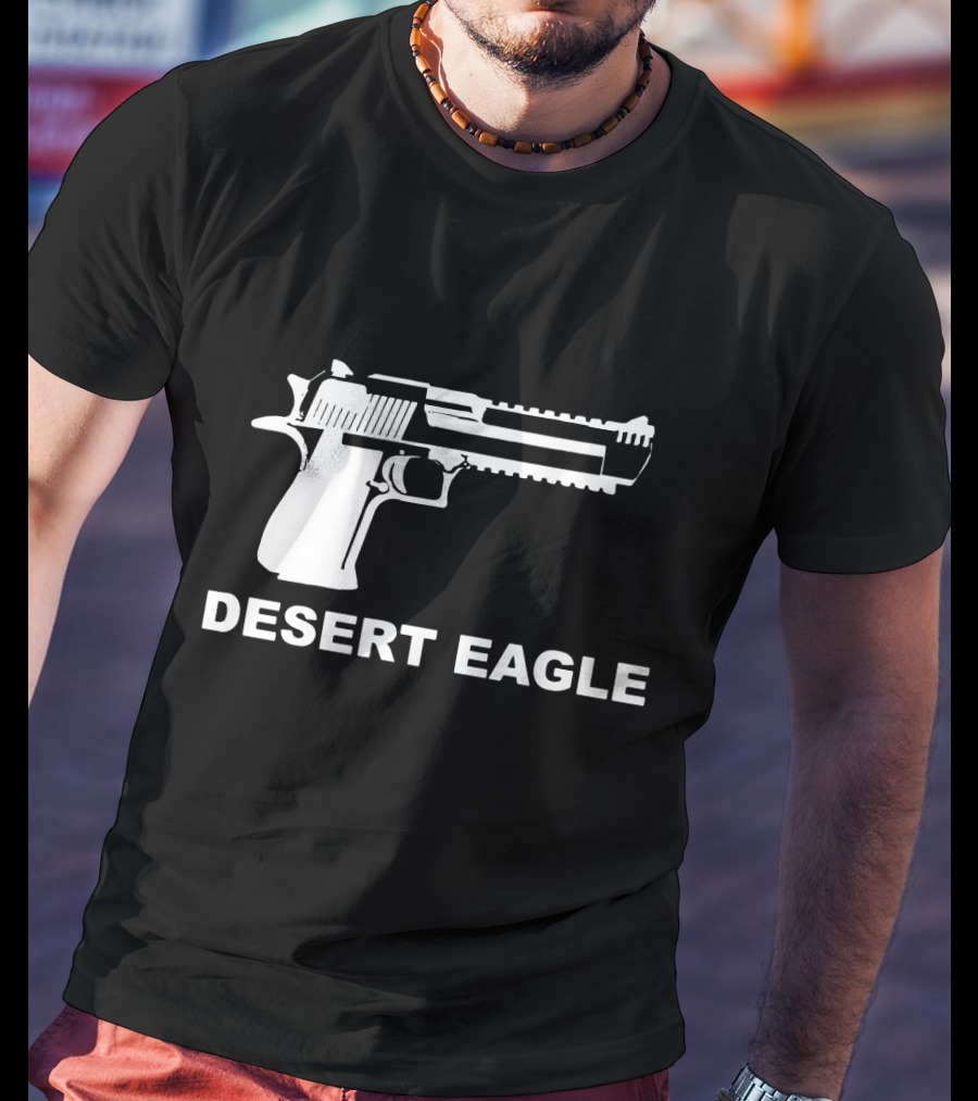 Desert Eagle .50AE .44 Magnum 50 Cal Deagle Gun T-Shirt