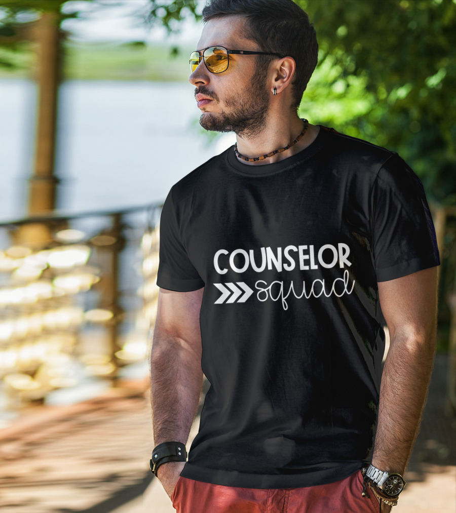 Counselor Squad Team Counseling Arrow T-Shirt