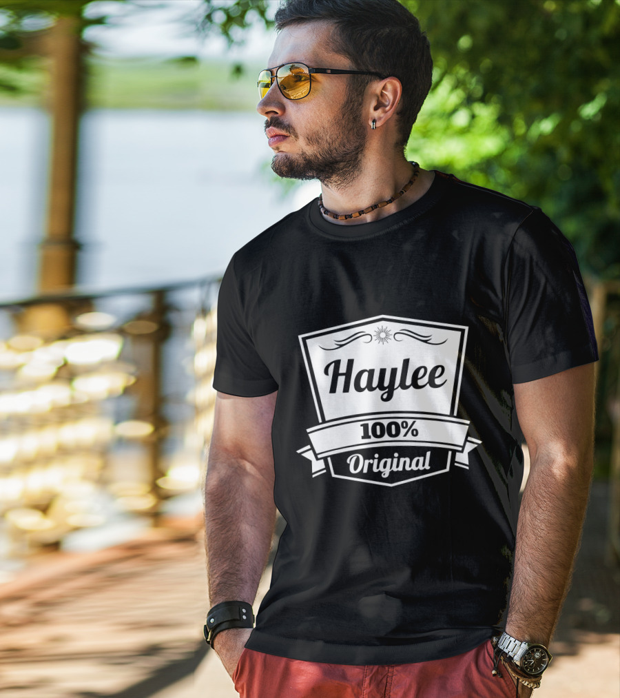 Haylee 100% Original Personalized Name Birthday T-Shirt