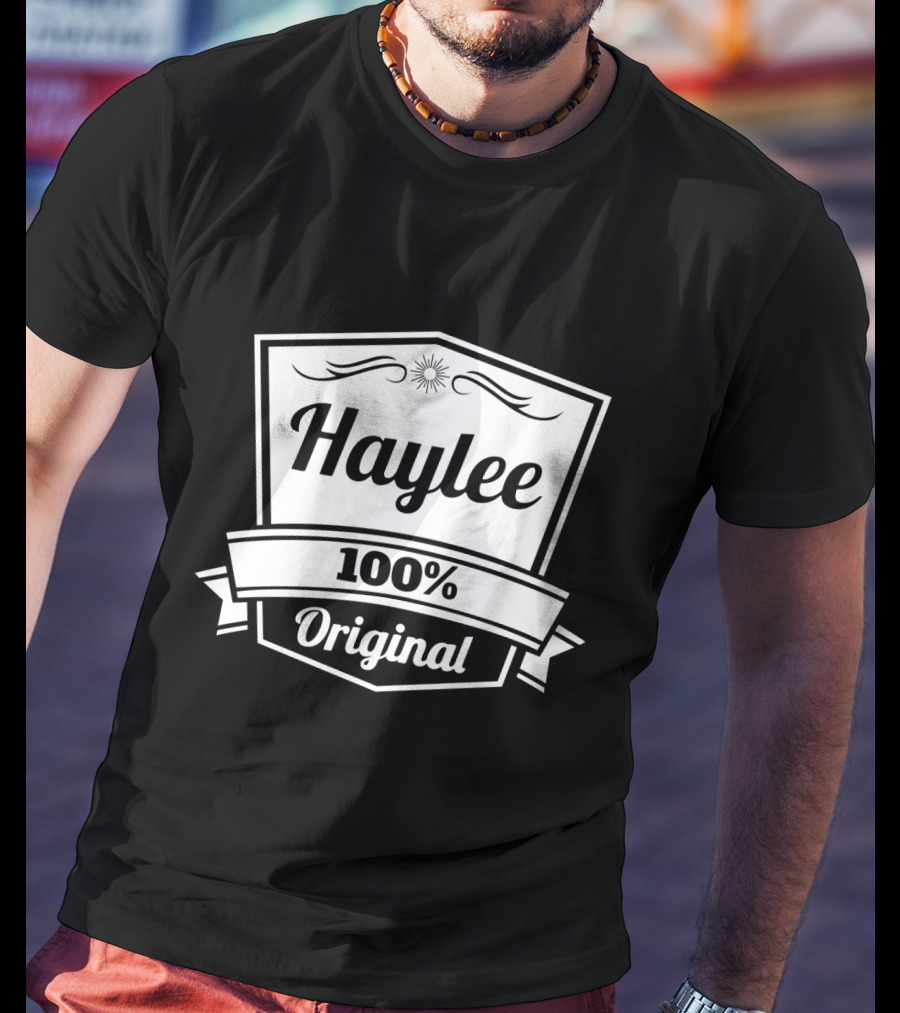 Haylee 100% Original Personalized Name Birthday T-Shirt