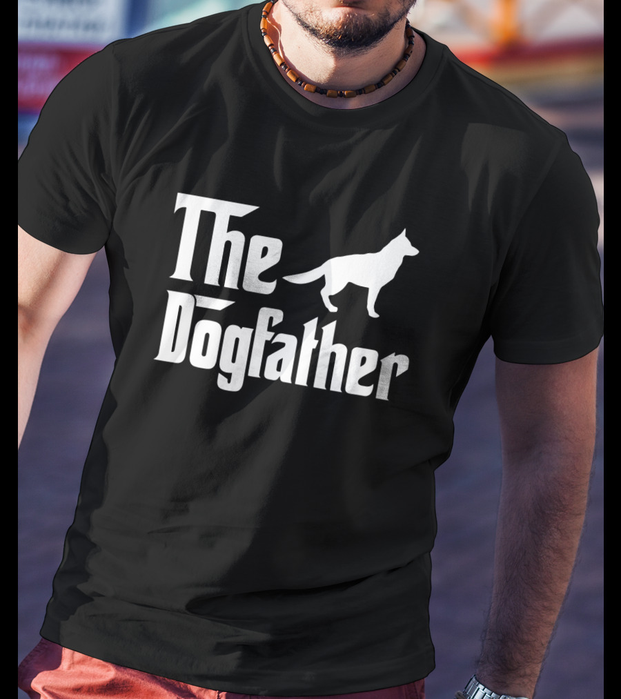 The Dogfather German Shepherd Mafia Movie T-Shirt