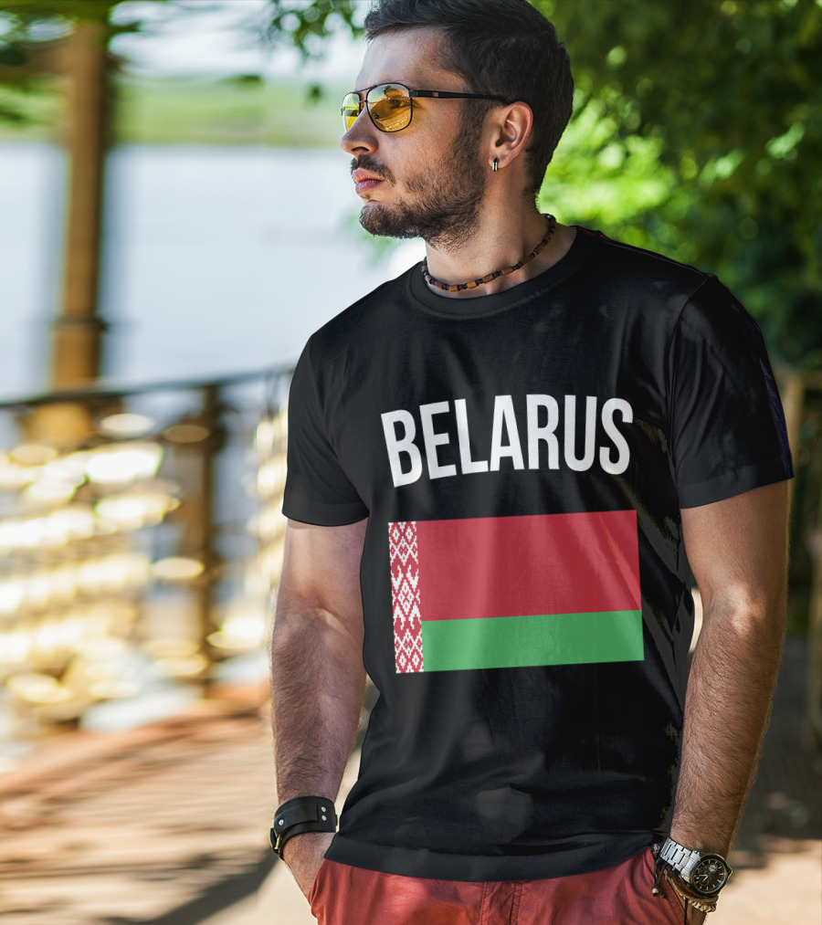 Belarus Flag Travel Vacation Belarusian T-Shirt