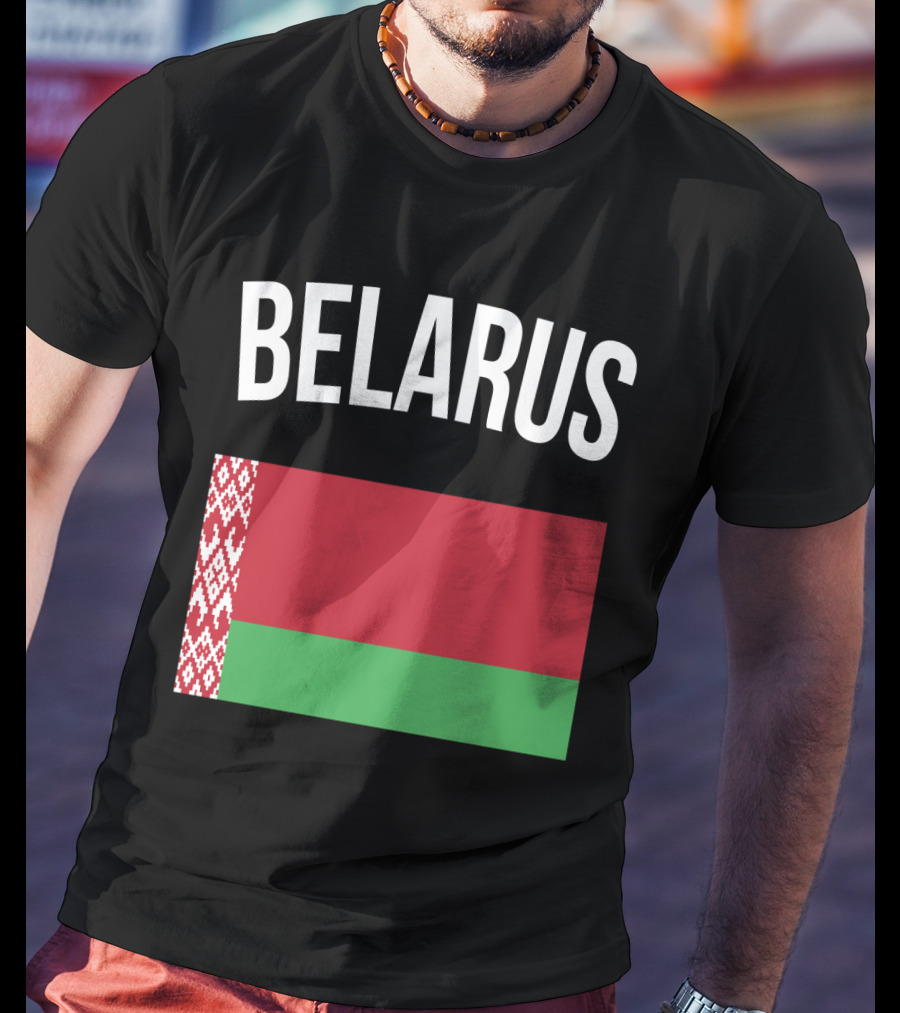 Belarus Flag Travel Vacation Belarusian T-Shirt