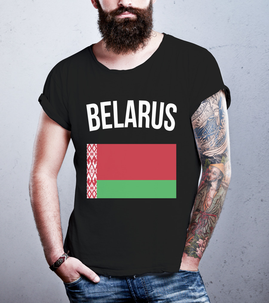 Belarus Flag Travel Vacation Belarusian T-Shirt