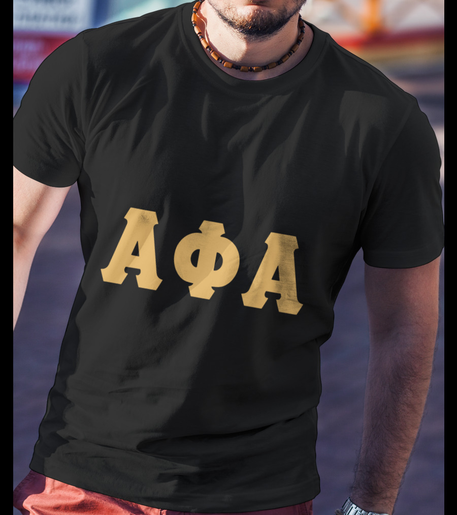 Alpha Phi Alpha Greek Letters Fraternity Clothing T-Shirt
