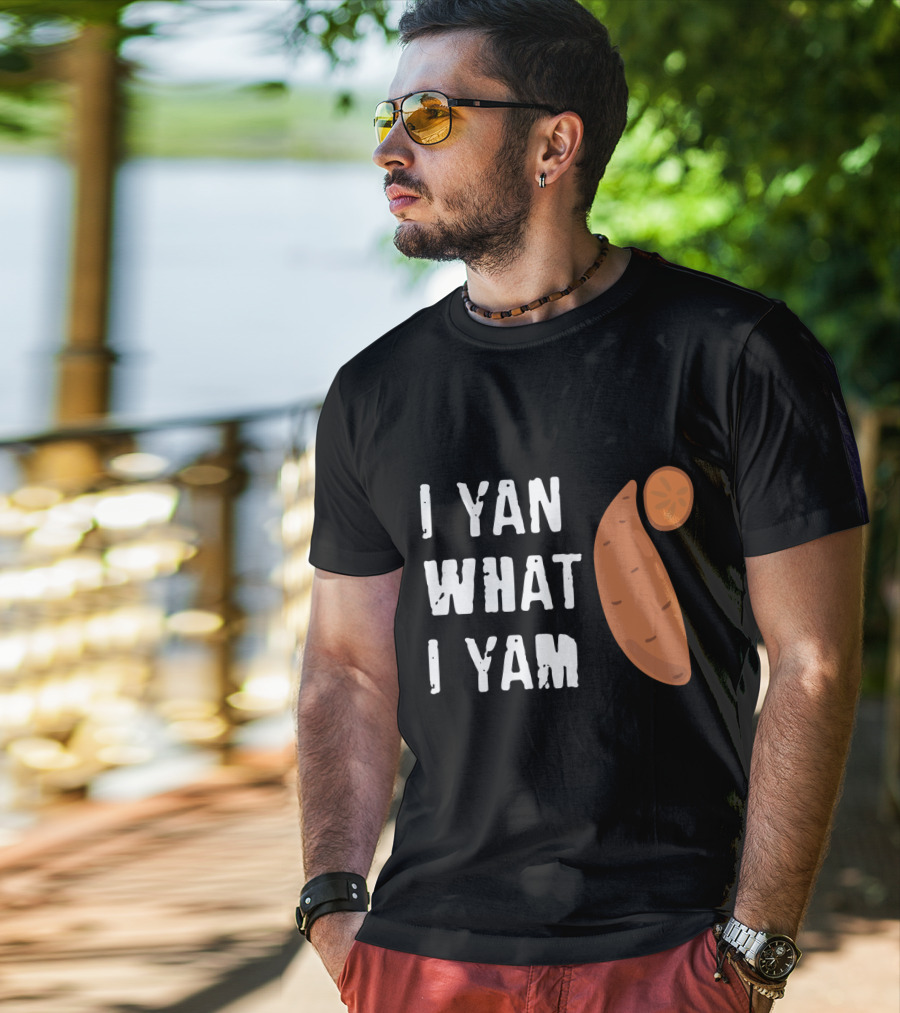 I Yam What I Yam Funny Yam T-Shirt