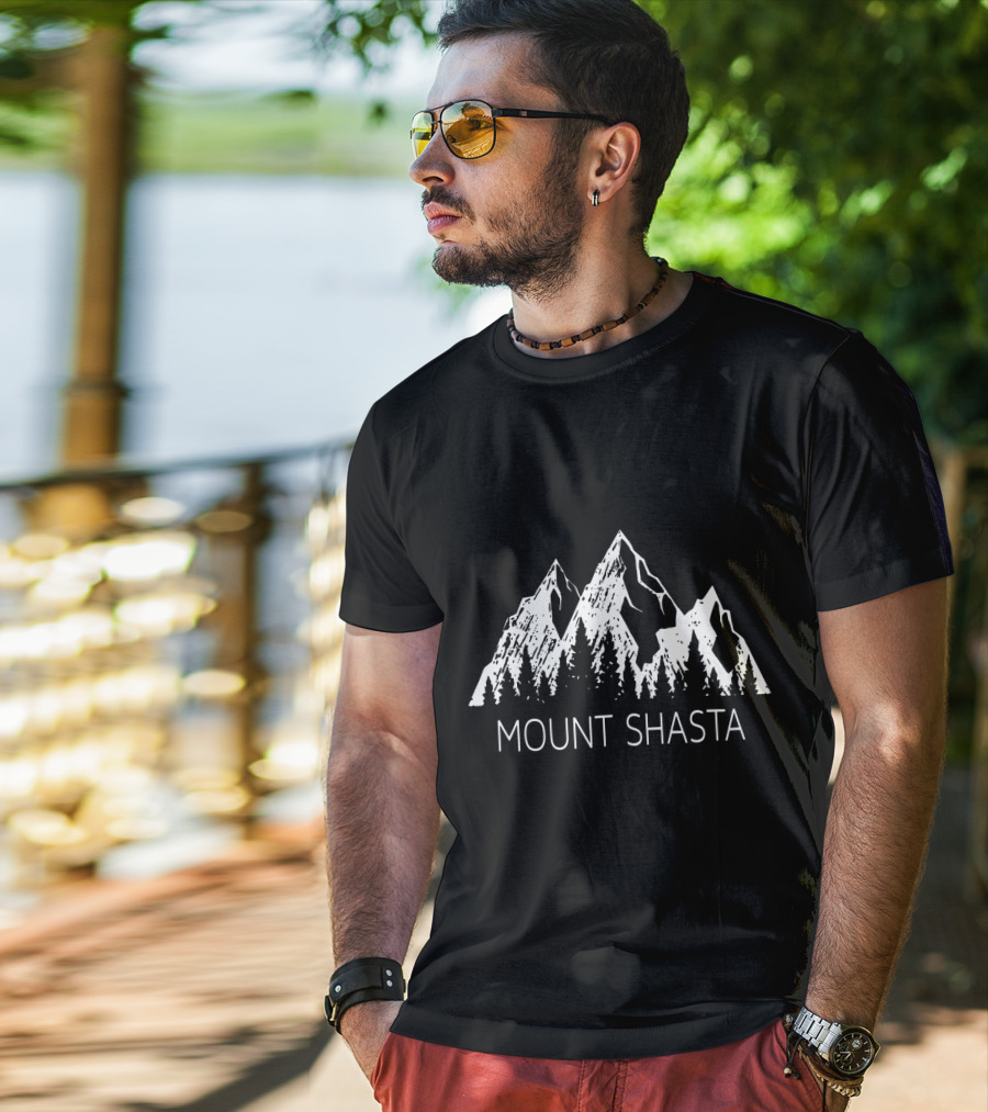 Mount Shasta Mountain T-Shirt