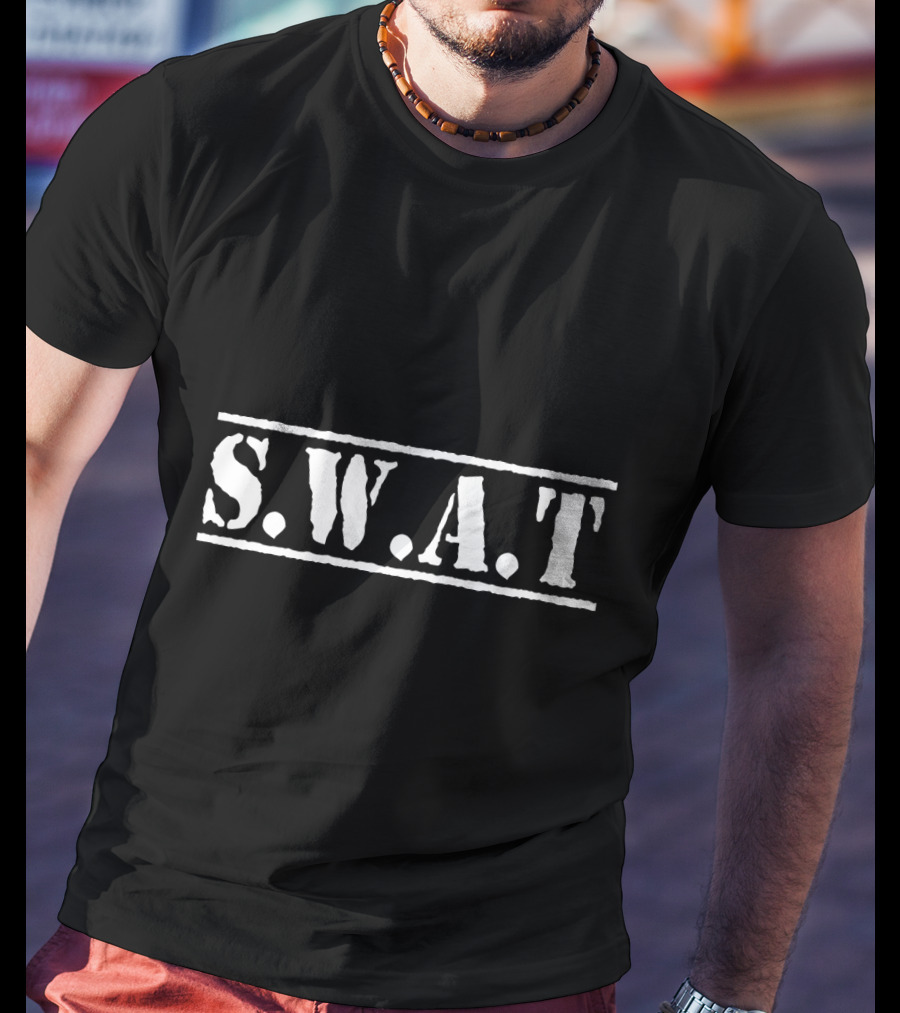 S.W.A.T Team SWAT Law Enforcement Police Cop Duty T-Shirt