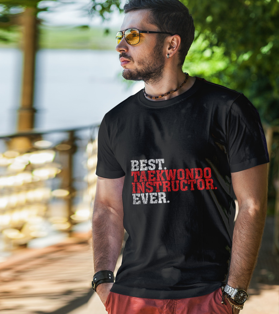 Best Taekwondo Instructor Ever T-Shirt