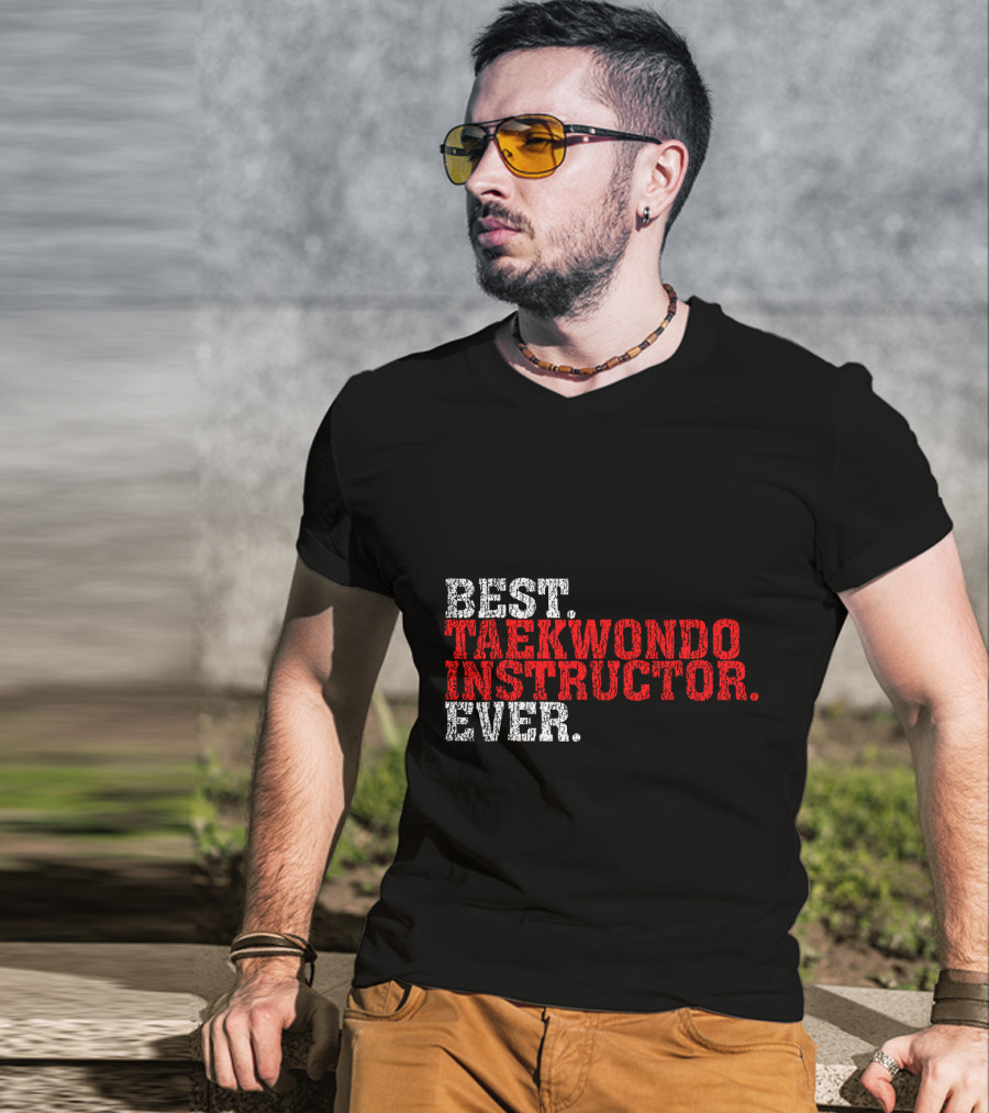 Best Taekwondo Instructor Ever T-Shirt
