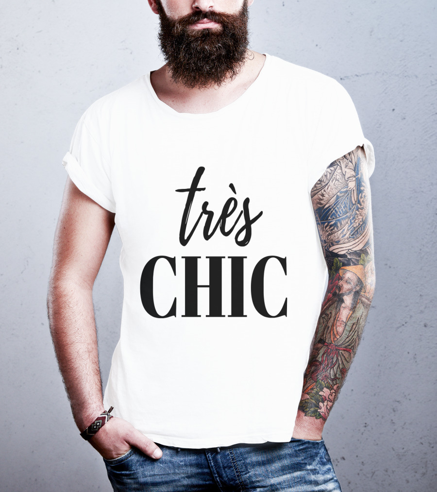 Très Chic French Stylish Cute T-Shirt