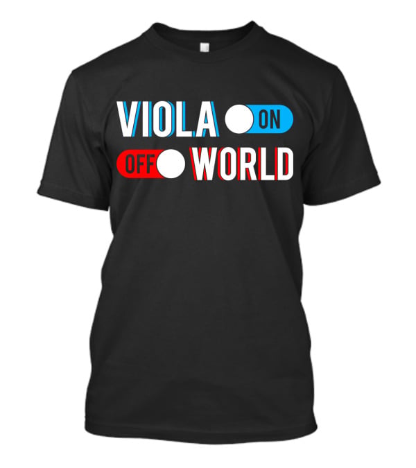 Viola On Off World T-Shirt