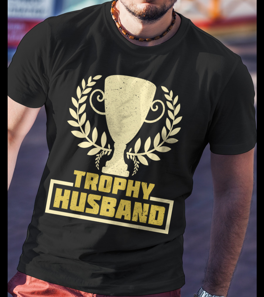 Trophy Husband Laurel Cup Highlight T-Shirt