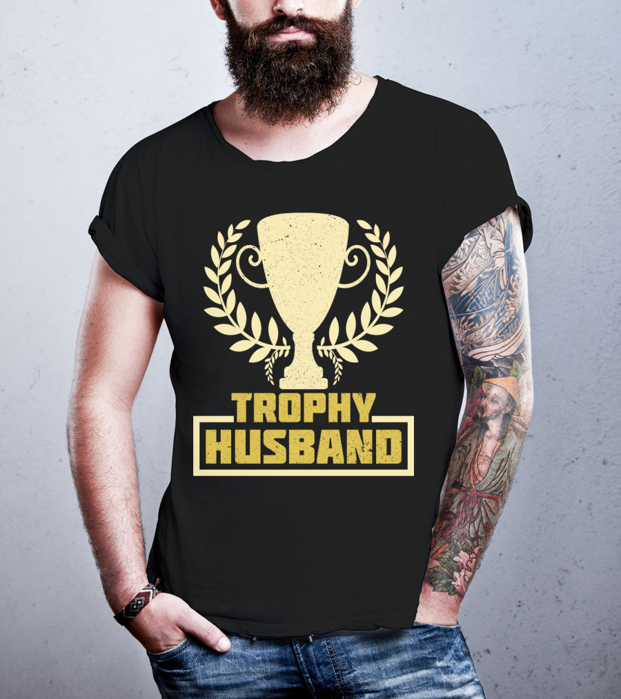 Trophy Husband Laurel Cup Highlight T-Shirt