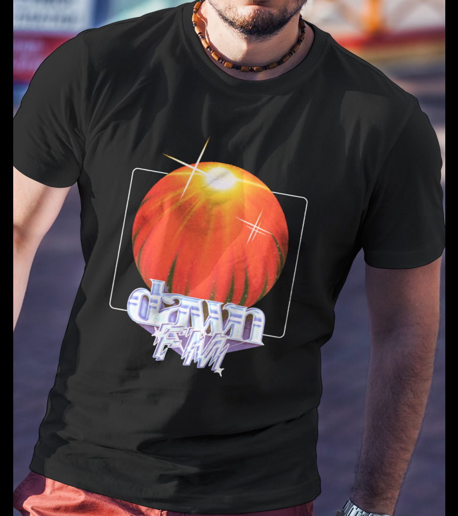 The Weeknd Dawn FM Sunburst Graphic Merchandise T-Shirt