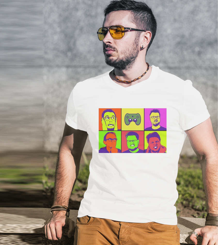 PietSmiet Store Retro Gamer Pop T-Shirt