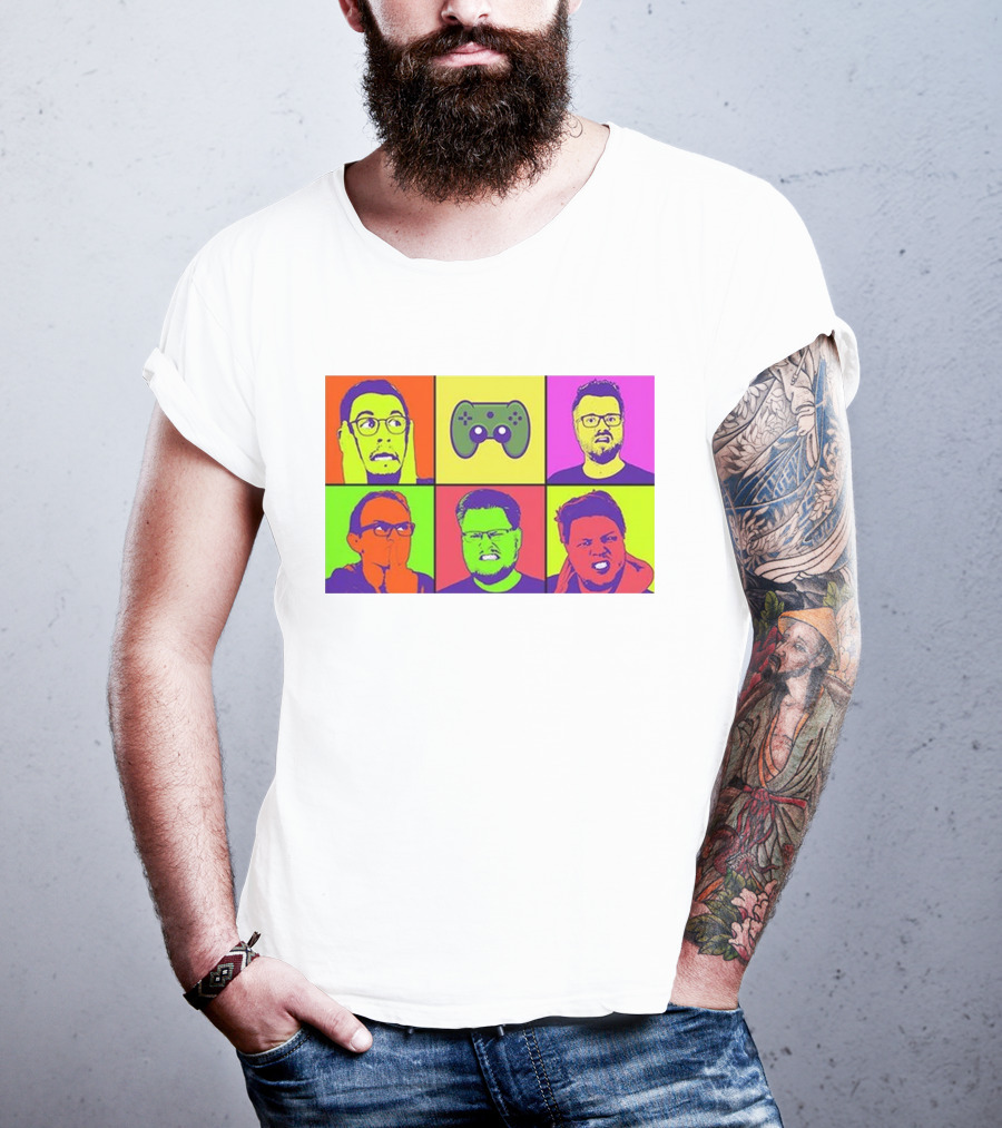 PietSmiet Store Retro Gamer Pop T-Shirt