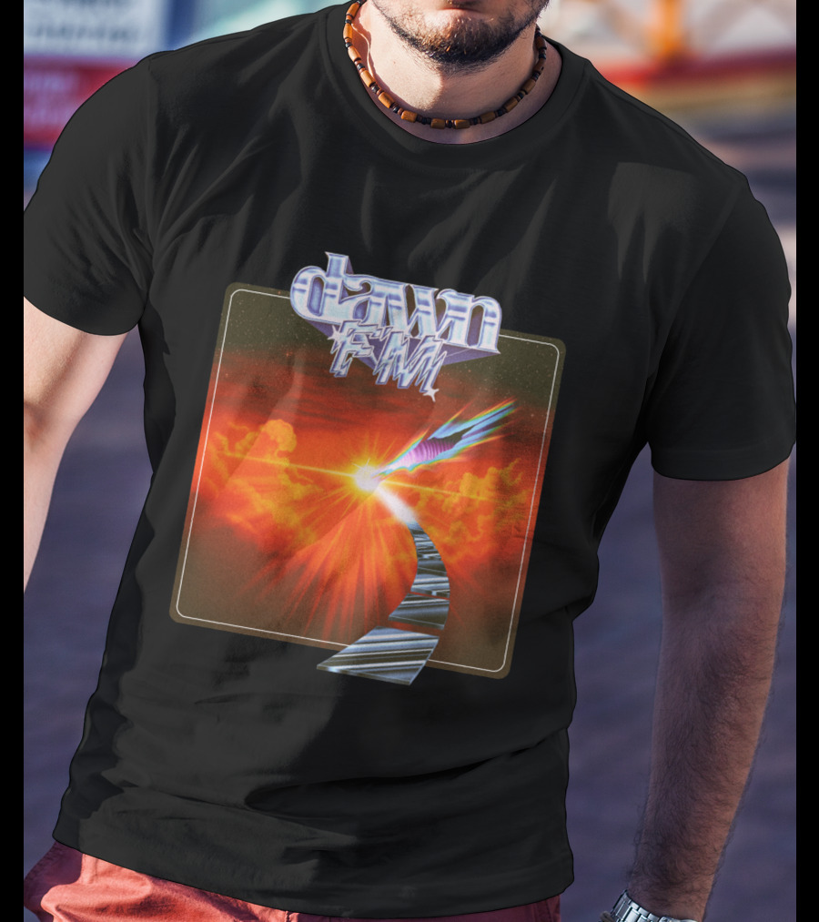 Dawn FM Radiant Pathway Album Cover Aesthetic T-Shirt