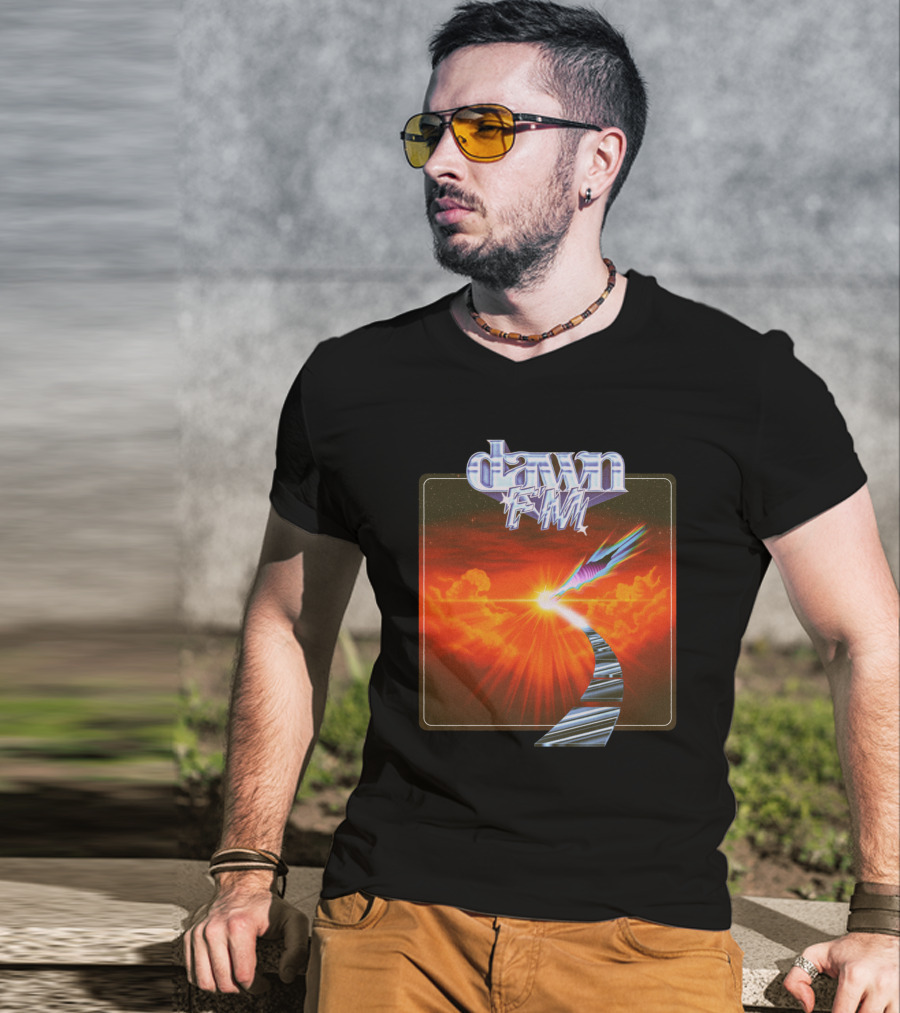 Dawn FM Radiant Pathway Album Cover Aesthetic T-Shirt