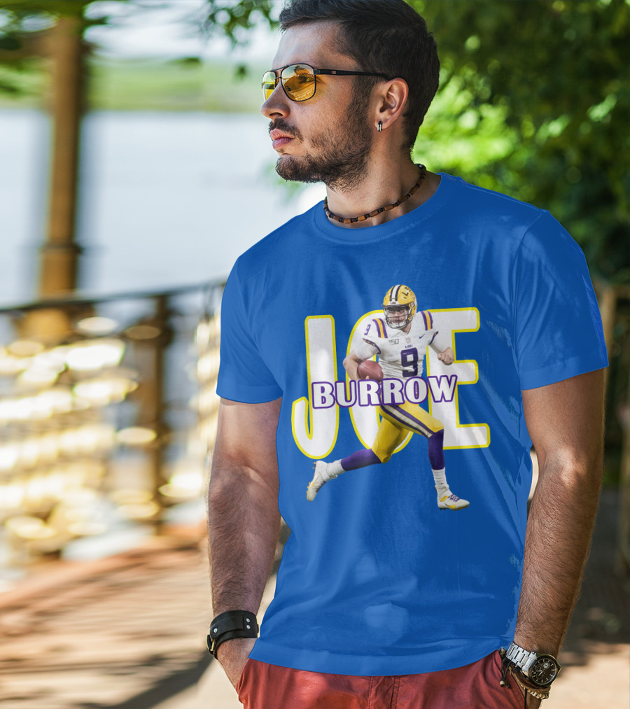 Joe Burrow LSU Football Legends T-Shirt