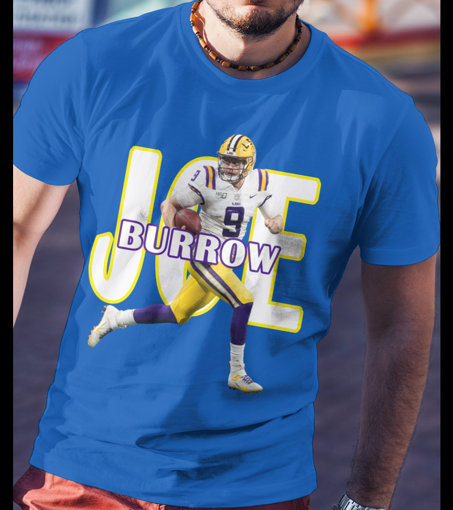 Joe Burrow LSU Football Legends T-Shirt