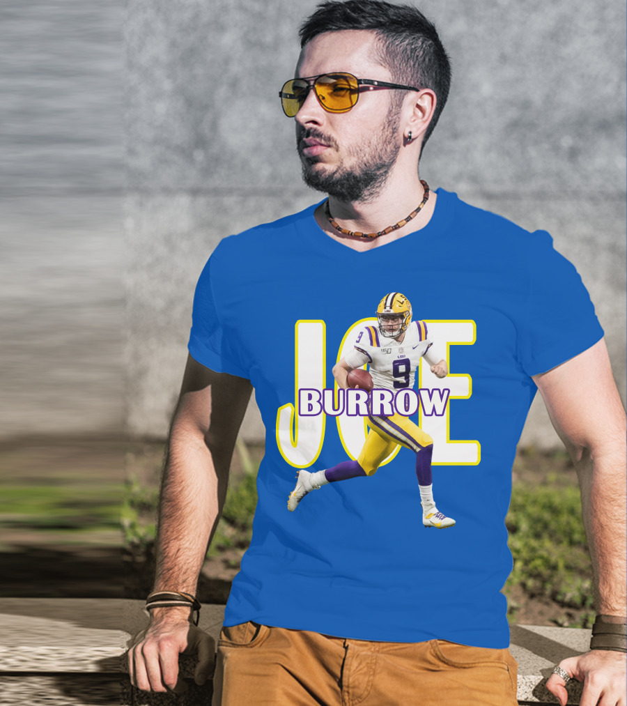 Joe Burrow LSU Football Legends T-Shirt