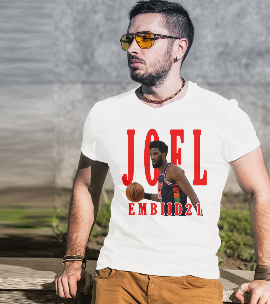 JOEL EMBIID 21 Basketball Player T-Shirt