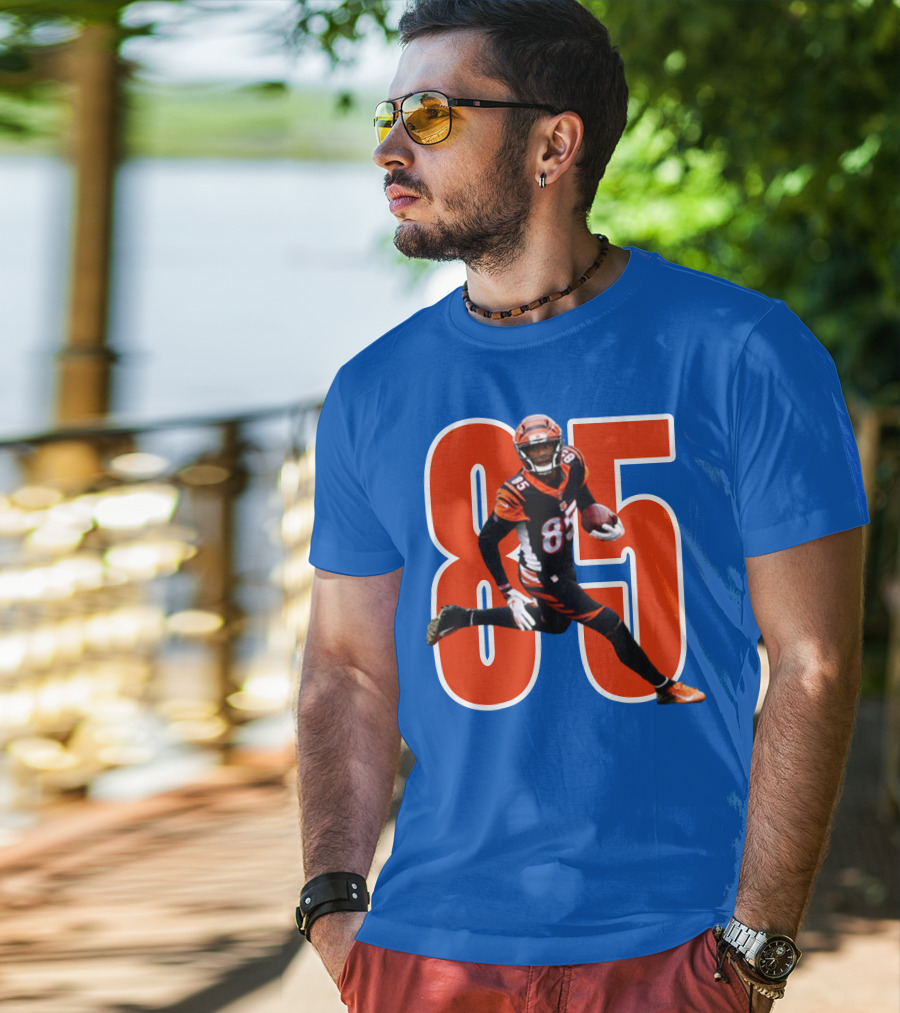 Bengals WR Higgins 85 NFL Football T-Shirt