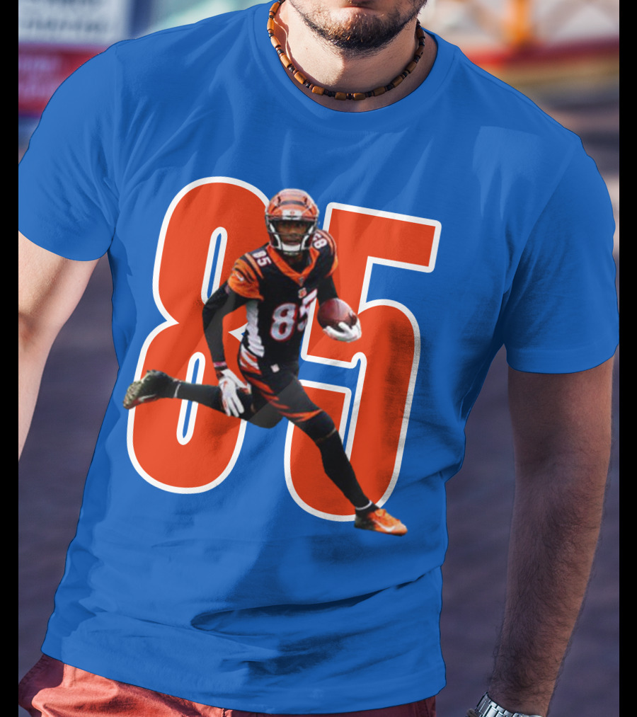 Bengals WR Higgins 85 NFL Football T-Shirt