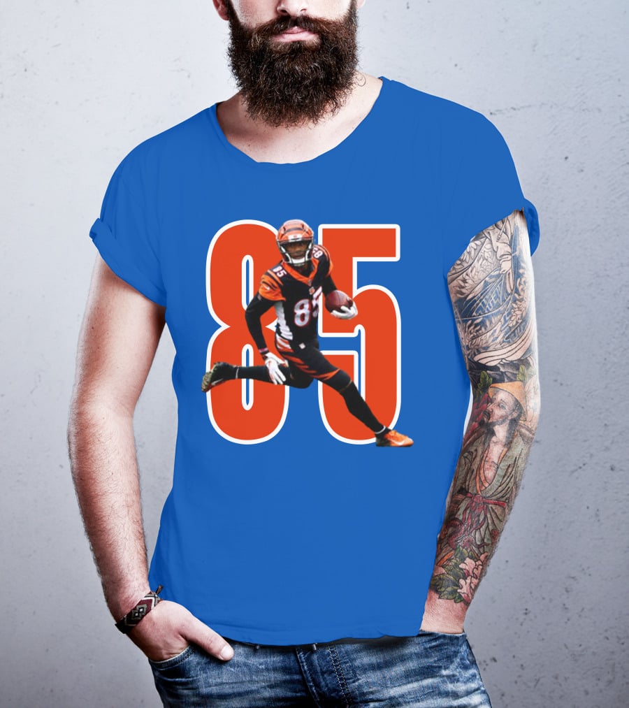 Bengals WR Higgins 85 NFL Football T-Shirt