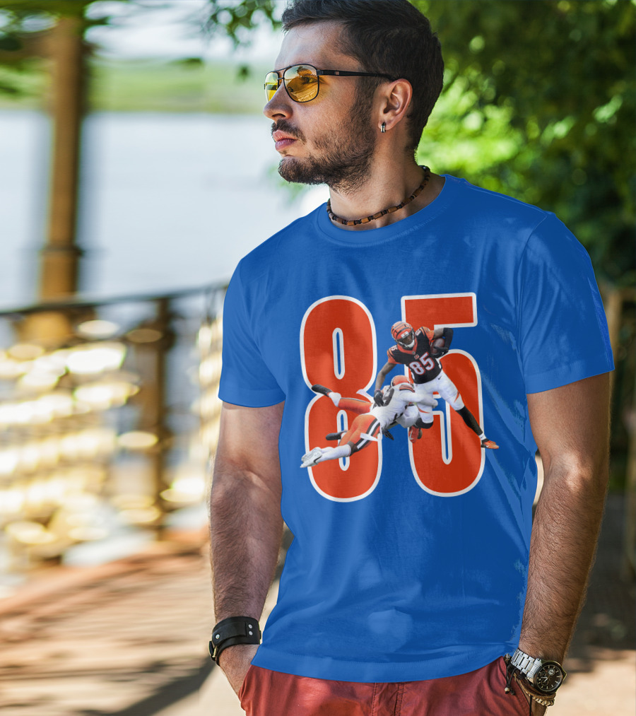 Tee Higgins Tamaurice William Cincinnati Bengals 85 Football T-Shirt
