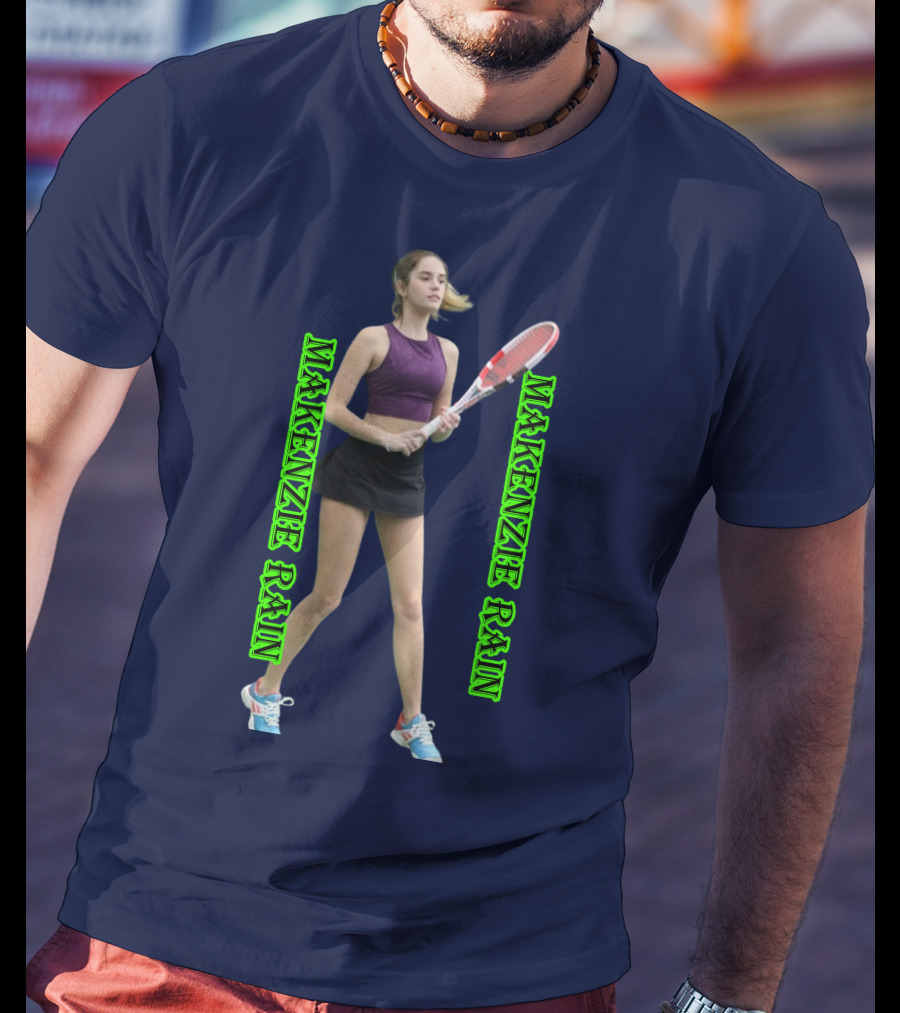 Makenzie Raine Tennis Activewear Tank Top T-Shirt
