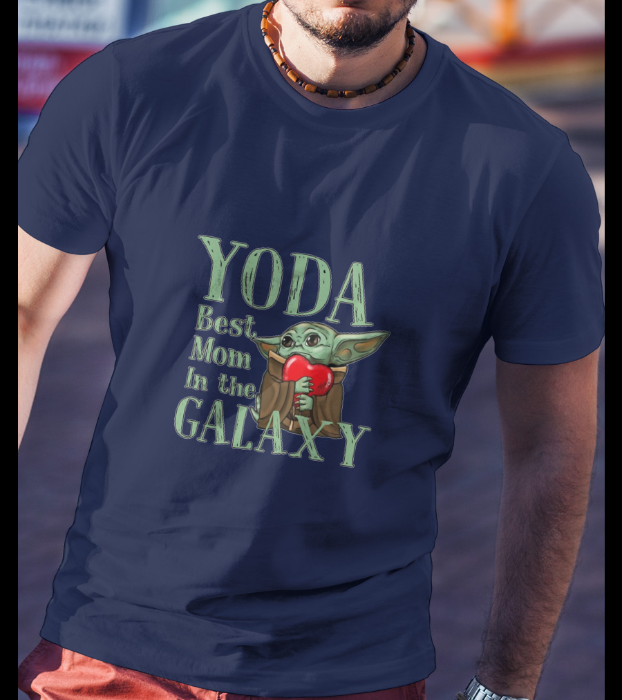 Yoda Best Mom In The Galaxy T-Shirt