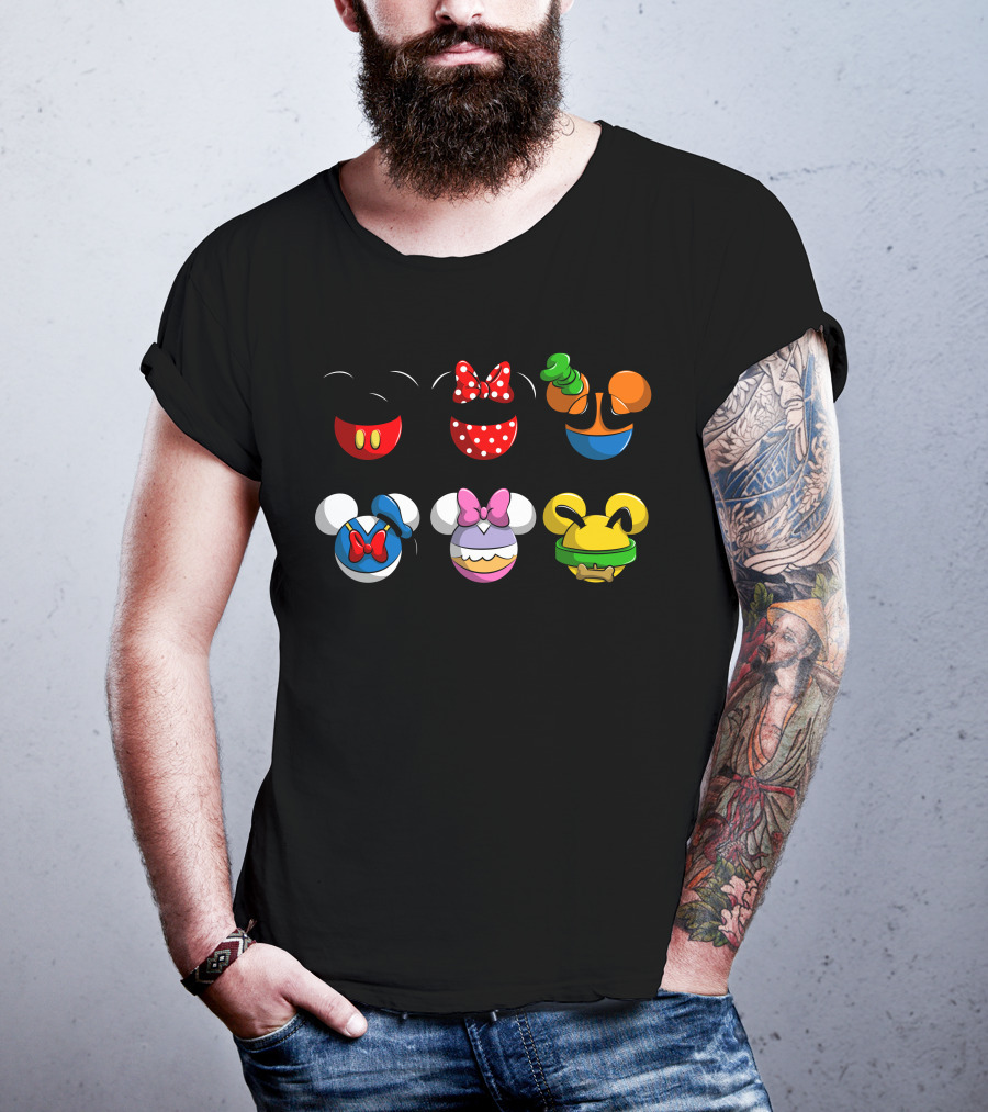 DN Ball Disney Character Icon Set T-Shirt