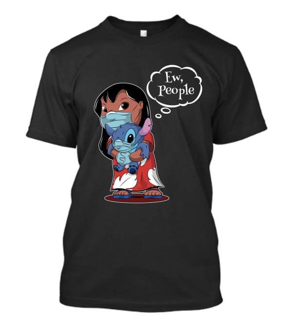 Ew People Masked Duo Humor T-Shirt