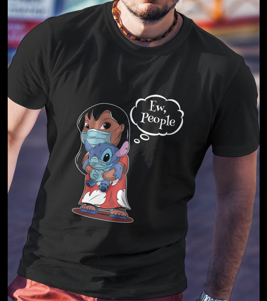Ew People Masked Duo Humor T-Shirt