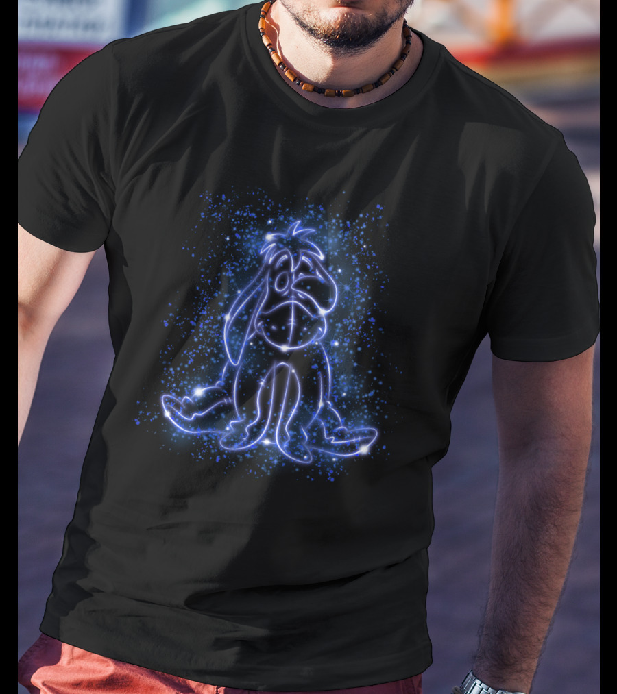 Eeyore Light Constellation Glow Effects T-Shirt