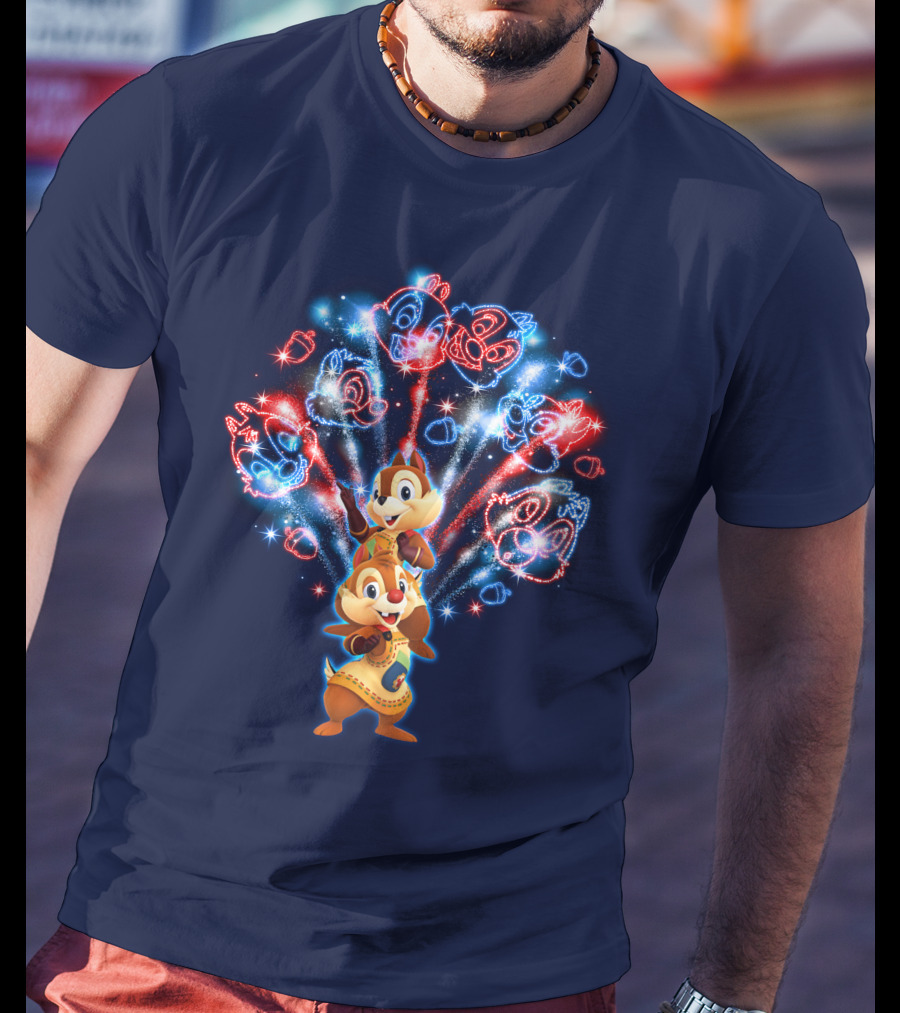 Chip 'n Dale Firework T-Shirt