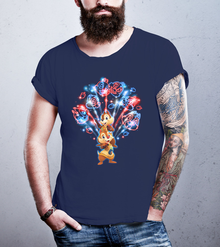 Chip 'n Dale Firework T-Shirt