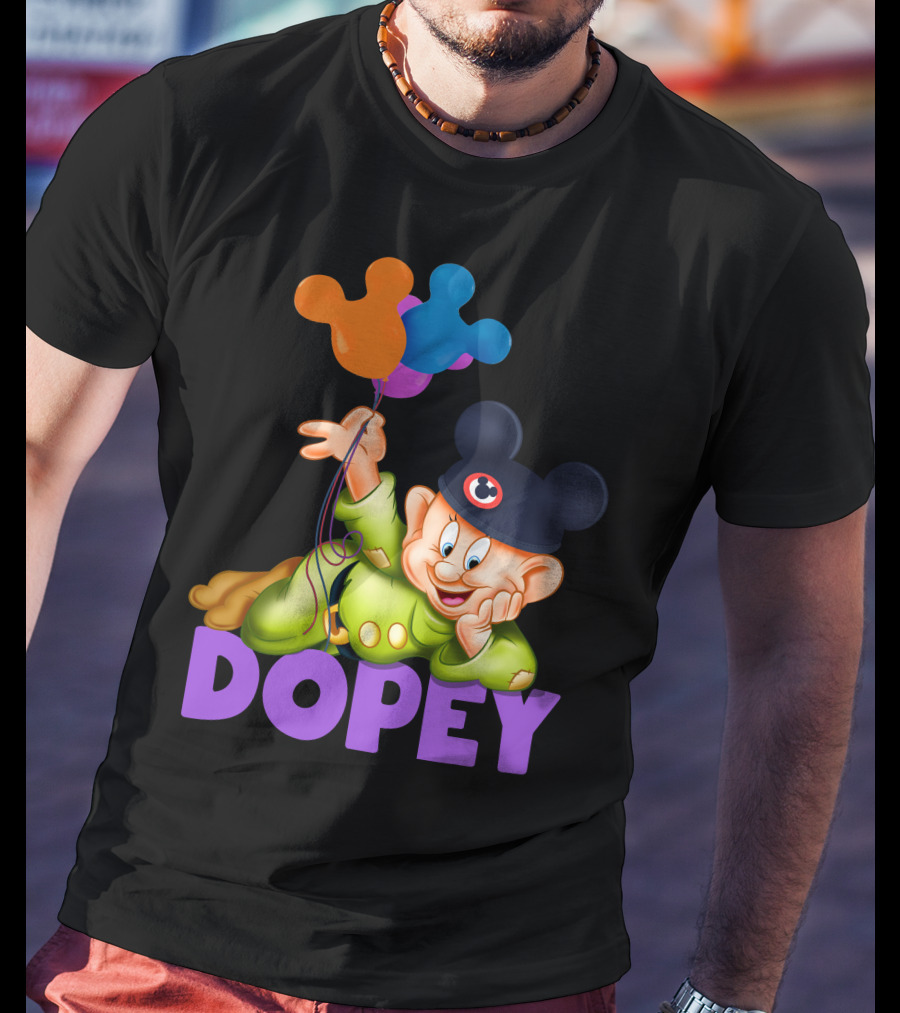 Dopey Balloons Pixar Crossover T-Shirt