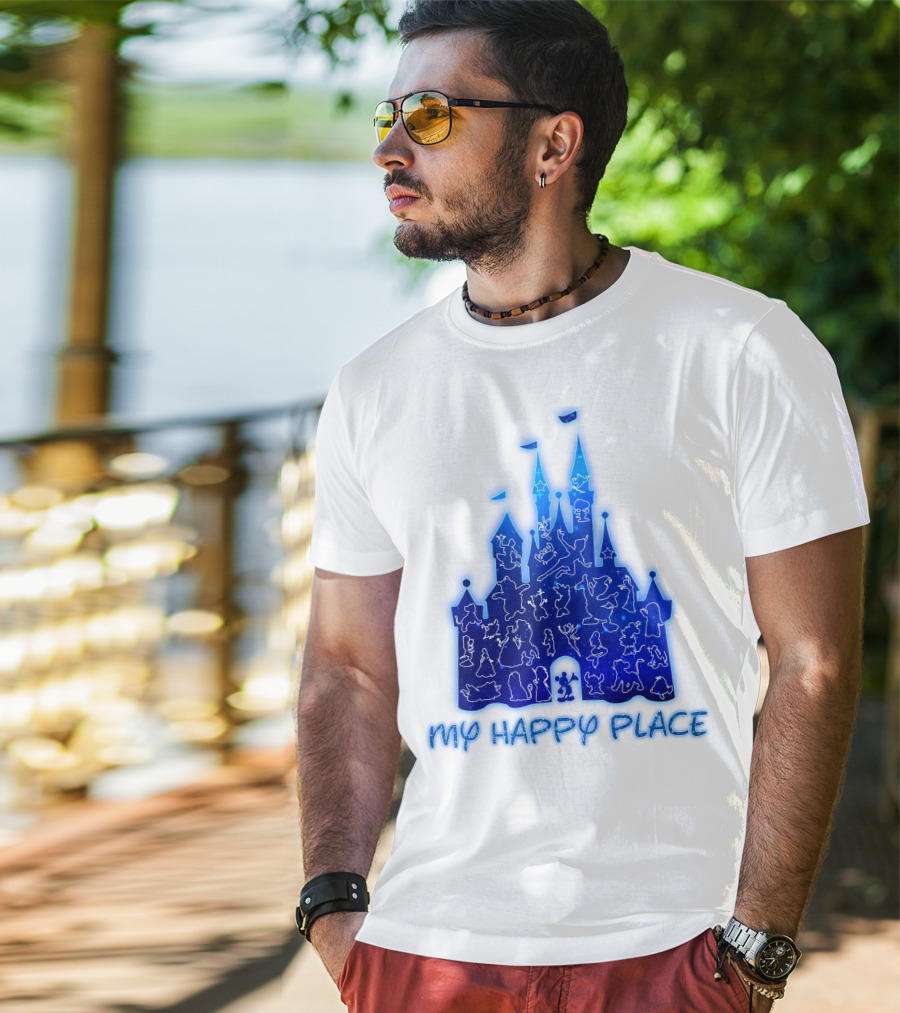 My Happy Place Disney Castle T-Shirt