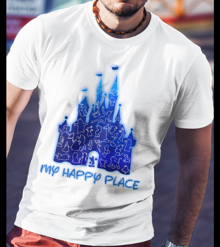 My Happy Place Disney Castle T-Shirt
